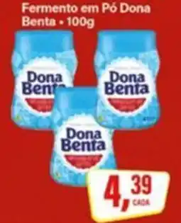Rede Supermarket Fermento em Pó Dona Benta oferta