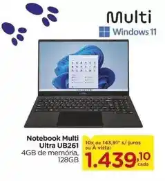 Carrefour Ultra - notebook ub261 oferta