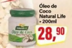 Rede Supermarket Óleo de Coco Natural Life oferta