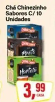 Rede Supermarket Chá Chinezinho Sabores oferta