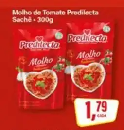 Rede Supermarket Molho de Tomate Predilecta Sache oferta