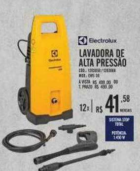 Zema Electrolux Lavadora De Alta Pressão oferta