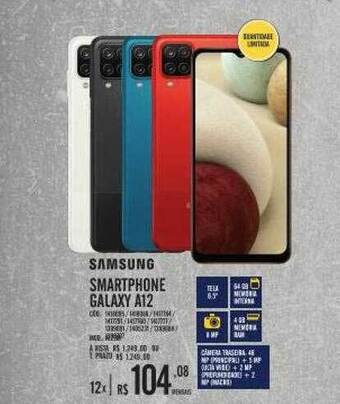 Zema Samsung Smartphone Galaxy A12 oferta