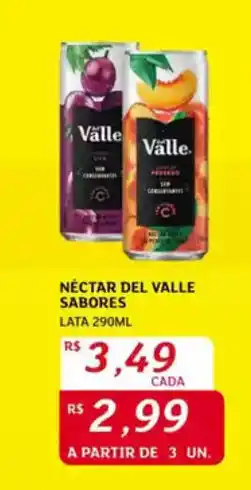 Assaí Atacadista Nectar del valle sabores lata oferta