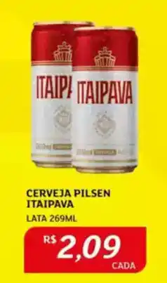 Assaí Atacadista Cerveja pilsen itaipava lata oferta