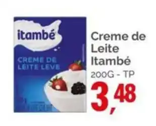 Supermercados Rena Creme de Leite Itambé oferta