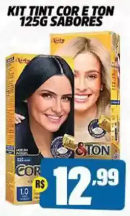 Kit tint core ton sabores