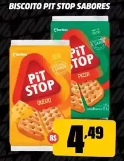 Biscoito pit stop sabores
