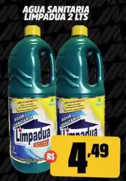 Agua sanitaria limpadua