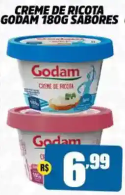 Miranda Supermercados Creme de ricota godam sabores oferta