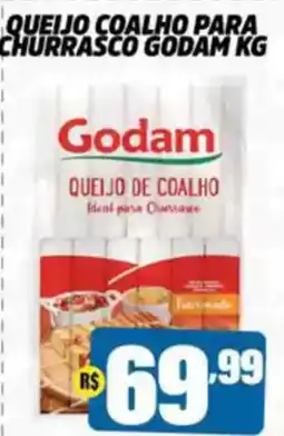 Queijo coalho para churrasco godam