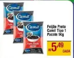 Max Atacadista Feijão Preto Camil Tipo 1 Pacote oferta