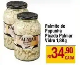 Max Atacadista Palmito de Pupunha Picado Palmar Vidro oferta