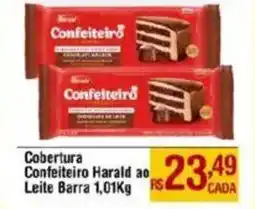 Max Atacadista Cobertura Confeiteiro Harald ao Leite Barra oferta