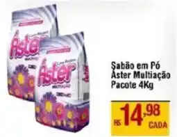 Şabão em Pó Aster Multiação Pacote