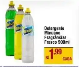 Max Atacadista Detergente Minuano Fragrâncias Frasco oferta