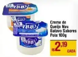 Max Atacadista Creme de Queijo Nuv Batavo Sabores Pote oferta
