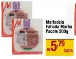 Max Atacadista Mortadela Fatiada Marba Pacote oferta