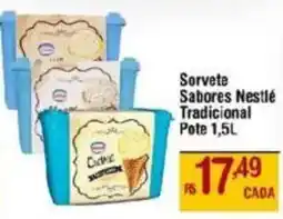 Max Atacadista Sorvete Sabores Nestlé Tradicional oferta