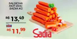 Rede Krill Salsicha hot dog sadia oferta