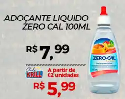 Rede Krill ADOÇANTE LIQUIDO ZERO CAL oferta