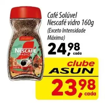 Asun Café Solúvel Nescafé vidro oferta