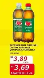 Assaí Atacadista Guaraná antarctica - refrigerante original ou sem acucares oferta