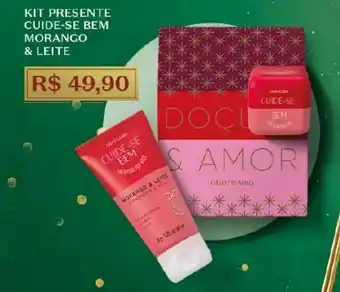 O Boticário Kit presente cuide-se bem & leite oferta