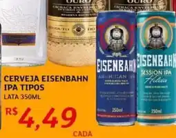 Assaí Atacadista Cerveja eisenbahn ipa tipos oferta
