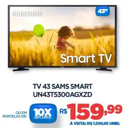 DB Supermercados Tv 43 sams smart UN43T5300AGXZD oferta
