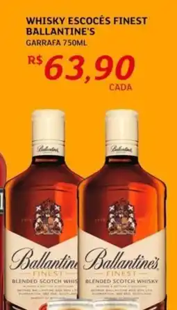 Whisky escocês finest ballantine's