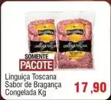 Spani Atacadista Unica - linguiça toscana sabor de bragança congelada oferta