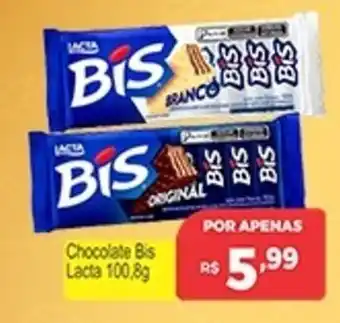 Supermercados Rex Chocolate Bis Lacta oferta