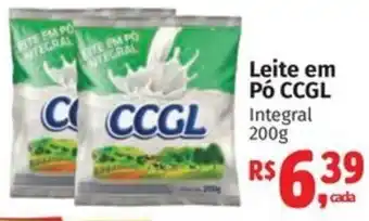 Supermercados Mateus Leite em Pó CCGL Integral oferta