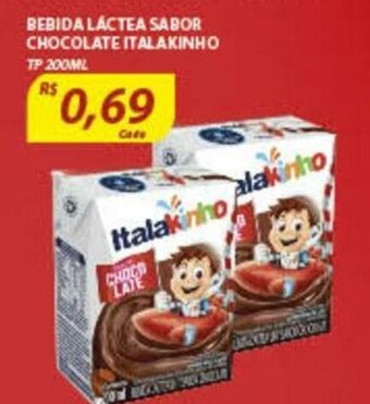 Assaí Atacadista Bebida Lactea Sabor Chocolate Italakinho 200ml oferta