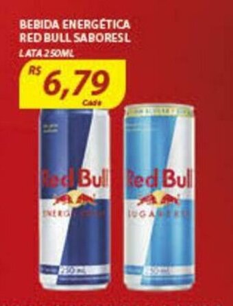 Assaí Atacadista Bebida Energetica Red Bull Sabores 250ml oferta