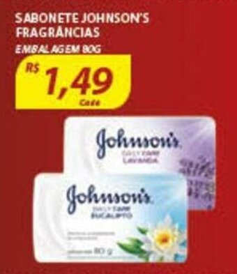 Assaí Atacadista Sabonete Johnson's Fragrancias 80g oferta