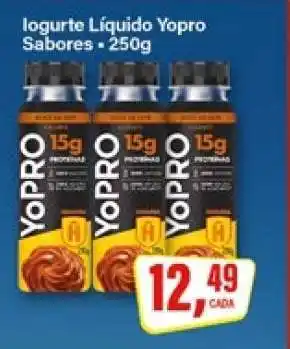 Rede Supermarket Iogurte Líquido Yopro Sabores oferta