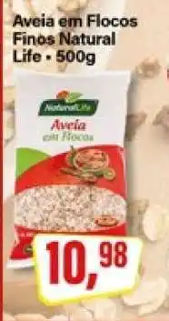 Rede Supermarket Aveia em Flocos Finos Natural Life oferta