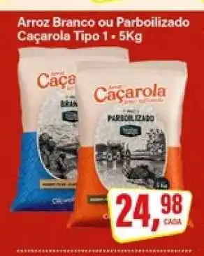 Rede Supermarket Arroz Branco ou Parboilizado Caçarola Tipo 1 oferta