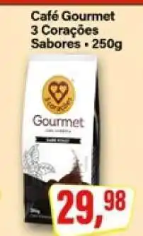 Rede Supermarket Café Gourmet 3 Corações Sabores oferta