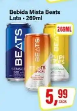 Rede Supermarket Bebida Mista Beats oferta
