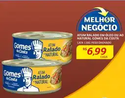 Assaí Atacadista Atum Ralado Gomes da Costa oferta