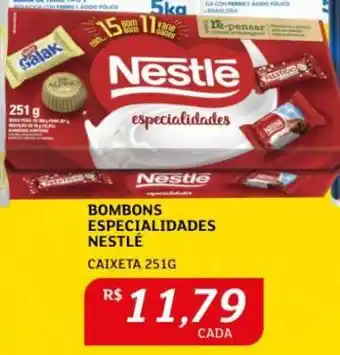 Assaí Atacadista Bombons Especialidades Nestlé oferta