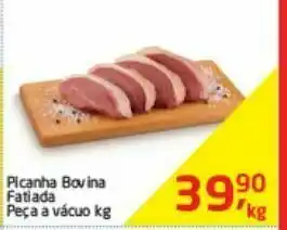 Tenda Atacado Picanha bovina fatiada kg oferta
