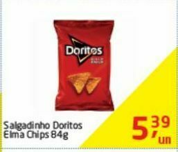 Tenda Atacado Salgadinhos doritos elma chips oferta