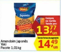 Tenda Atacado Amendoim japonês yoki 1.01kg oferta