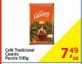 Tenda Atacado Café tradicional caseiro 500g oferta