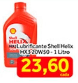 Lubrificante Shell Helix HX3 20W50 1L