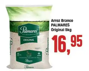 Rede Economia Arroz Branco Palmares original 5kg oferta